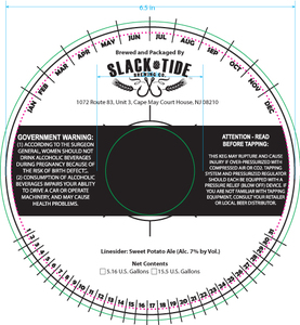 Linesider Sweet Potato Ale March 2017