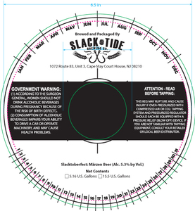 Slacktoberfest Marzen Beer March 2017