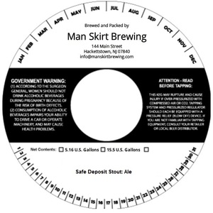 Safe Deposit Stout March 2017