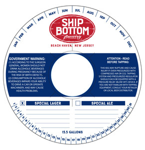 Ship Bottom Brewery Special Lager