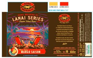 Kona Brewing Co. Magic Sands Mango Saison March 2017