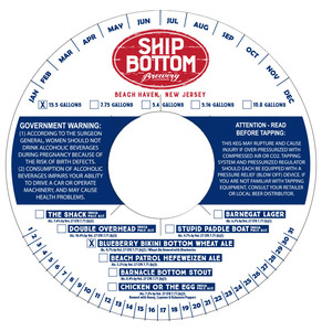 Ship Bottom Brewery Blueberry Bikini Bottom