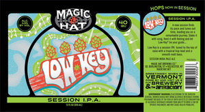 Magic Hat Low Key Session IPA March 2017