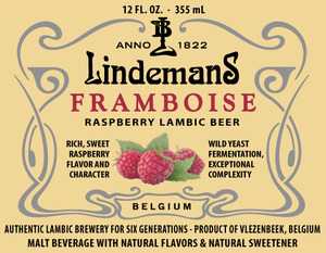 Lindemans Framboise Lambic March 2017