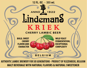 Lindemans Kriek Lambic