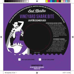 Bad Martha Brewing Co. Vineyard Shark Bite