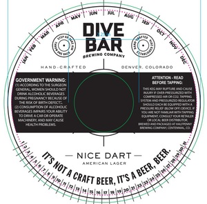 Nice Dart American Lager 