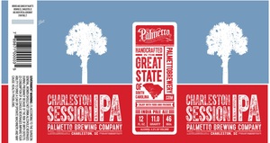 Palmetto Brewing Company Charleston Session IPA March 2017