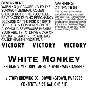 Victory White Monkey