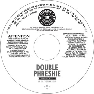 Southern Tier Brewing Co Double Phreshie