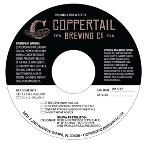 Guava Pastelitos Berliner Weisse March 2017
