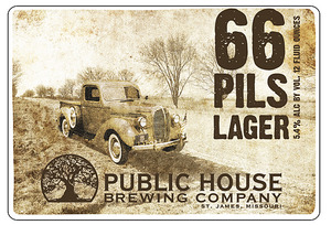 Public House Brewing Company 66 Pils Lager March 2017