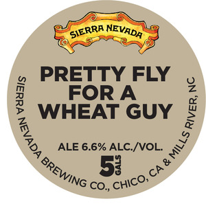 Sierra Nevada Pretty Fly For A Wheat Guy March 2017