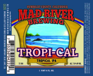 Tropi-cal Tropical IPA March 2017