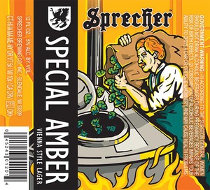 Sprecher Brewing Co., Inc. Special Amber March 2017