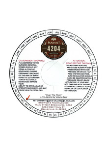 Main Street Brewing Co 4204 Over The Moon