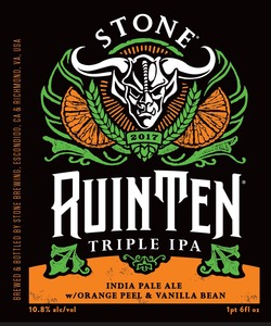 Ruinten Triple Ipa Orange Peel & Vanilla Bean