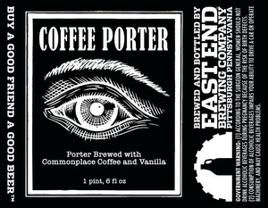 East End Brewing Company Coffee Porter