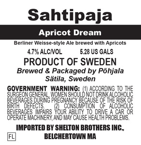Sahtipaja Apricot Dream March 2017