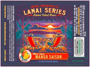 Kona Brewing Co. Magic Sands Mango Saison March 2017