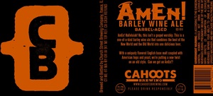 Cahoots Brewing Amen! March 2017