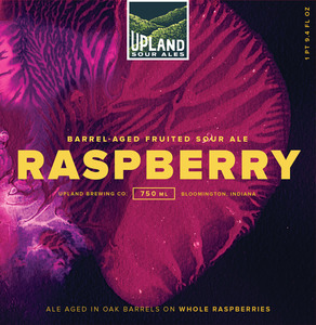 Upland Brewing Company Raspberry March 2017