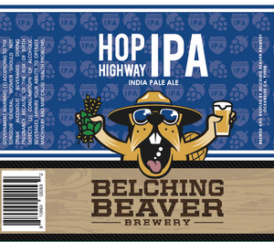 Belching Beaver Brewery Hop Highway IPA March 2017
