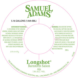 Samuel Adams Longshot Barnstorm Saison