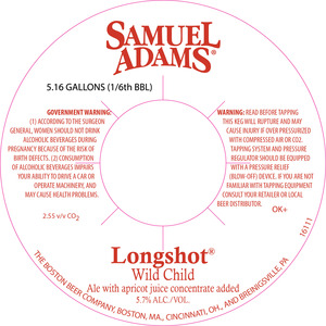 Samuel Adams Longshot Wild Child March 2017