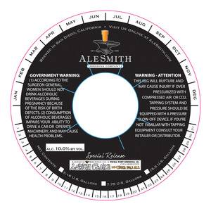 Alesmith Logical Choice 3x India Pale Ale March 2017