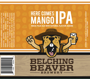 Belching Beaver Brewery Mango IPA March 2017