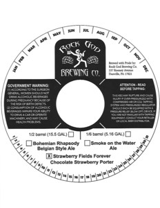 Rock God Brewing Co. Strawberry Fields Forever