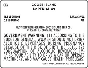Goose Island Imperial 49