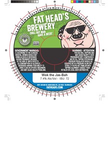 Wok The Jas-bah Pale Ale Brewed With Jasmine Flowers March 2017