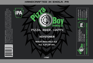 Pizza Boy Brewing Co. Keystoner March 2017