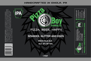 Pizza Boy Brewing Co. Spandex Glitter And Egos March 2017