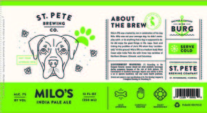 Milo's India Pale Ale March 2017