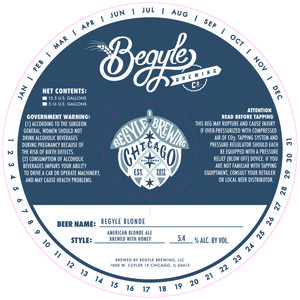 Begyle Brewing Begyle Blonde