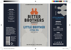 Bitter Brothers Brewing Company Little Brother