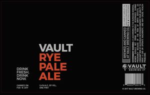 Vault Brewing Company March 2017