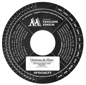 Widmer Brothers Brewing Company Hermano De Mani March 2017