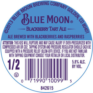 Blue Moon Blackberry Tart
