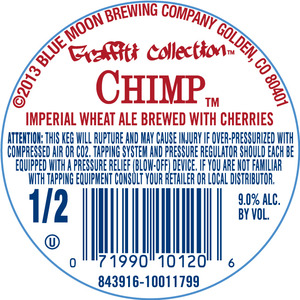 Blue Moon Brewing Company Chimp