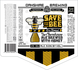 Save The Bee Dry Hopped Tart Farmhouse Ale