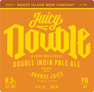 Goose Island Beer Company Juicy Double