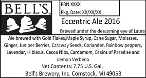 Bell's Eccentric Ale March 2017