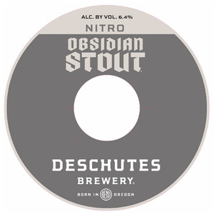 Deschutes Brewery Obsidian March 2017