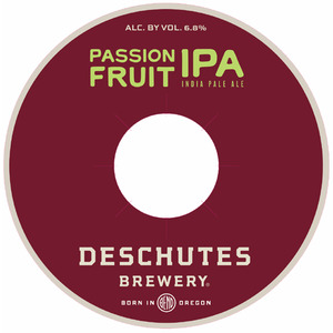 Deschutes Brewery Passionfruit March 2017