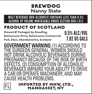 Brewdog Nanny State