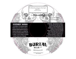 Burial Beer Co. The Melancholy Of Departure